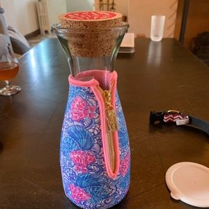 NWT Lilly Pulitzer glass carafe